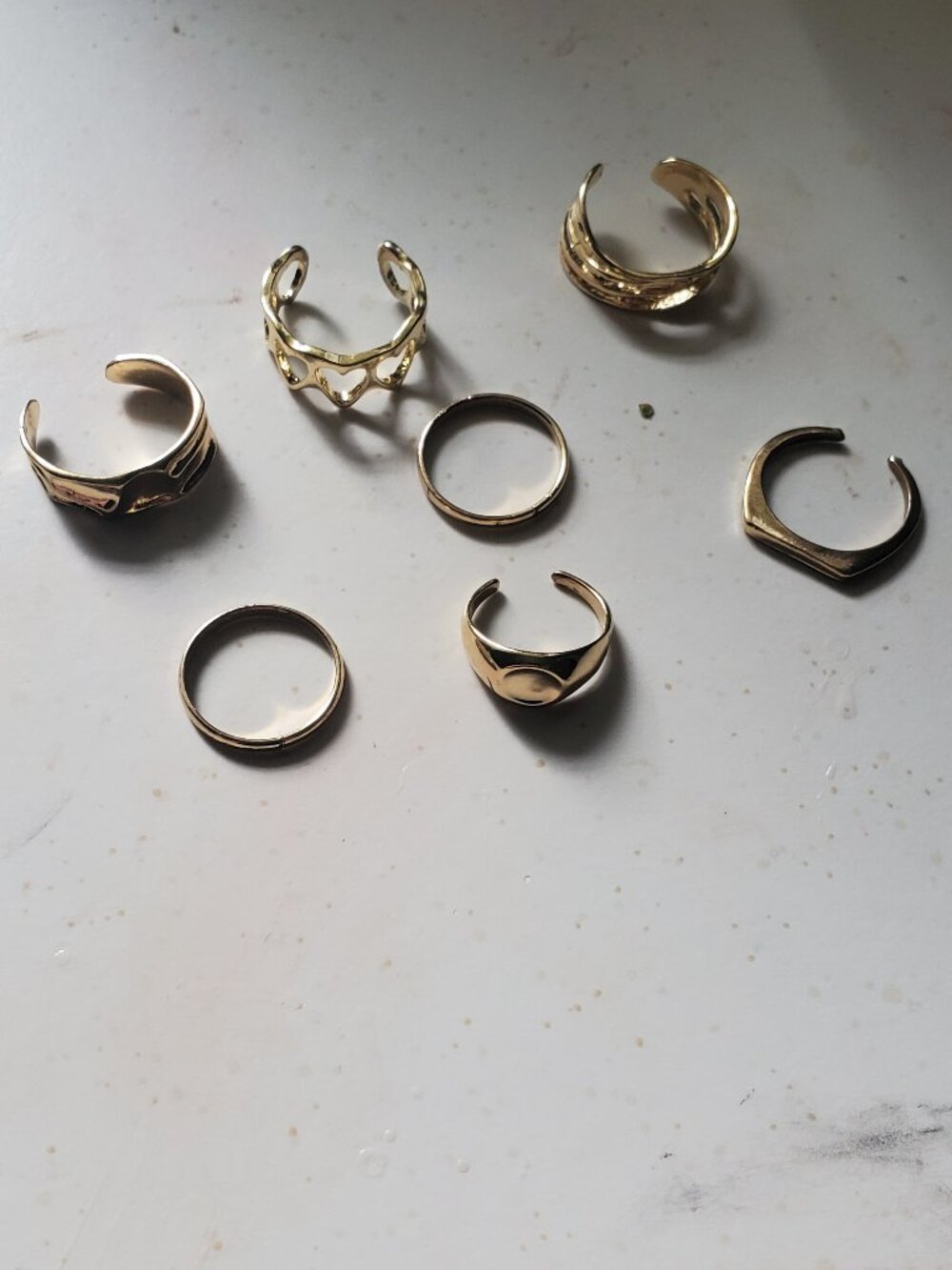 Cute gold Rings
